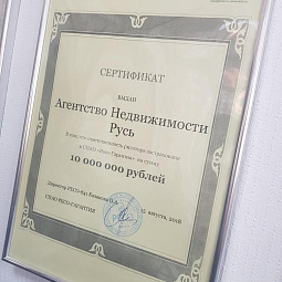 Гарантия безопасности сделок АН "Русь" от РЕСО 
